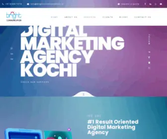 Brightcommunication.in(Digital Marketing Company In Kochi) Screenshot