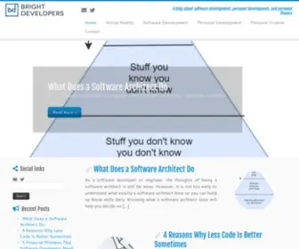 Brightdevelopers.com(Bright developers) Screenshot
