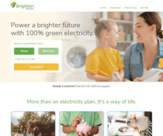 Brightenenergy.com(Brighten Energy) Screenshot