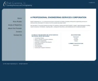 Brighteng.com(Bright Engineering Inc) Screenshot