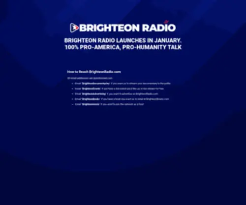 Brighteonradio.com(100% Pro) Screenshot