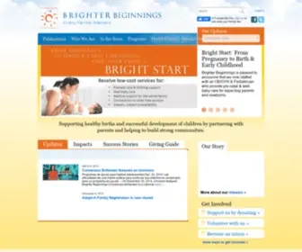 Brighter-Beginnings.org(Brighter Beginnings) Screenshot