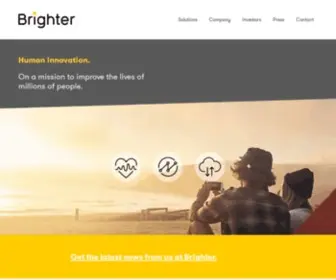 Brighter.se(A human innovation company) Screenshot