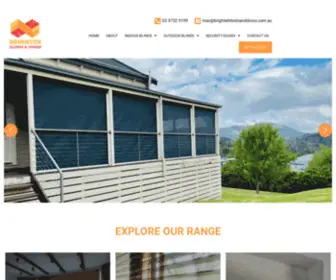 Brighterblindsanddoors.com.au(Brighter Blinds and Doors) Screenshot