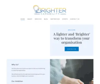 Brightercapability.co.uk(Brighter Capability) Screenshot