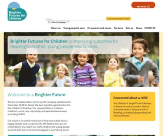 Brighterfuturesforchildren.org(Brighter Futures for Children) Screenshot