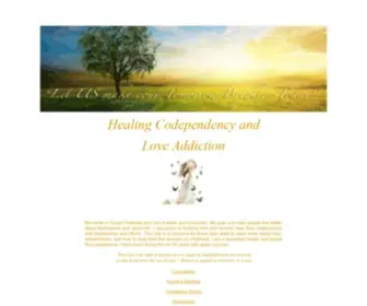 Brightertomorrow.net(Love Addiction and Codependency) Screenshot