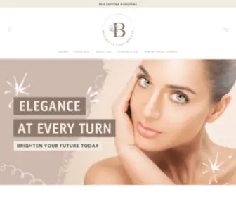 Brightfuturebeauty.com(Our mission at Bright Future Beauty) Screenshot