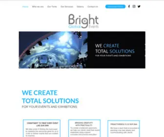 BrightGlobalevents.com(Bright Global Events) Screenshot