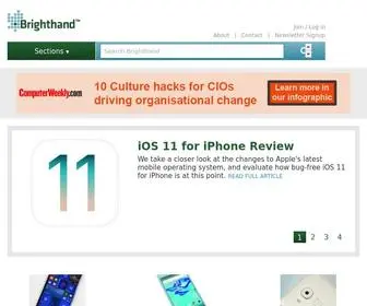 Brighthand.com(TechnologyGuide) Screenshot
