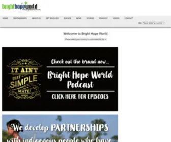 Brighthopeworld.com(Bright Hope World) Screenshot