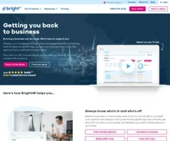 Brighthr.com(Award-Winning Digital HR Solutions for SMEs) Screenshot