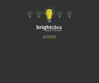 Brightidea.ie(Bright Idea Graphic Design) Screenshot