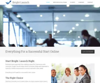 Brightlaunch.com(Custom Design) Screenshot