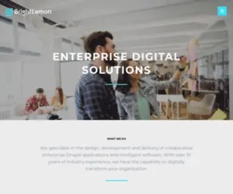Brightlemon.com(Strategic Consulting London) Screenshot