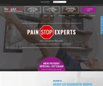 Brightlifeclinic.com(Bright Life Regenerative Medical Clinic) Screenshot