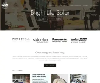 Brightlifesolar.com(Bright Life Solar) Screenshot