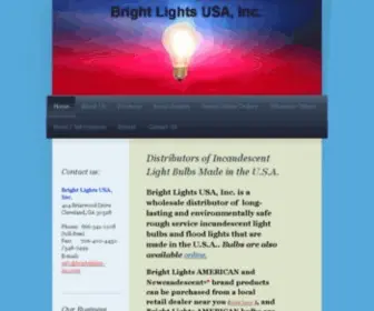 Brightlights-INC.com(Brightlights INC) Screenshot