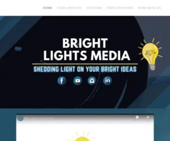Brightlightsmediallc.com(Bright Lights Media Home) Screenshot