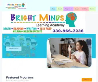 Brightmindsla.com(GET BACK TO SCHOOL WITH MORE CONFIDENCE) Screenshot