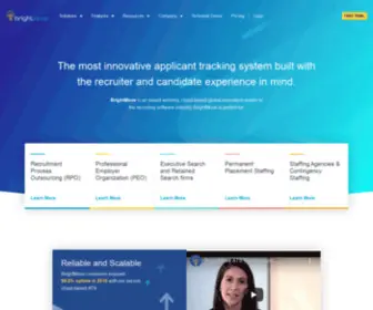 Brightmove.com(Staffing Software and Recruiting Software by BrightMove) Screenshot