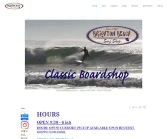 Brightonbeachsurfshop.com(BRIGHTON BEACH SURF SHOP) Screenshot