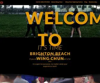 Brightonbeachwingchun.com(Brighton Beach Wing Chun Kung Fu) Screenshot