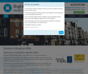 Brightondentalclinic.co.uk(Brighton Dental Clinic) Screenshot