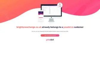 Brightonexchange.co.uk(This domain was registered by) Screenshot