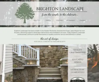 Brightonlandscape.com(Brighton Landscape) Screenshot