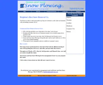 Brightonplowing.com(Brighton Plowing) Screenshot