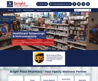 Brightplazapharmacy.com(Bright Plaza Pharmacy) Screenshot