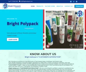 Brightpolypack.com(Bright Polypack Industries) Screenshot