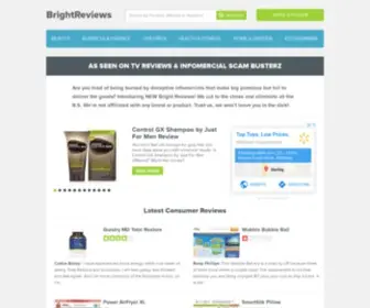 Brightreviews.com(As Seen on TV & Infomercial Product Reviews) Screenshot