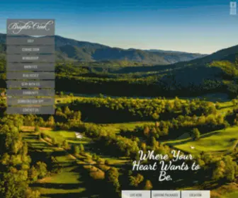 Brightscreekclub.com(Gated Community in North Carolina) Screenshot