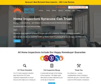 Brightsidehomeinspections.com(Brightside Home Inspections Syracuse) Screenshot