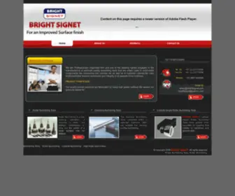 Brightsignet.com(Diamond Burnishing) Screenshot