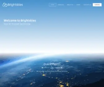 Brightskiesinc.com(Brightskies Inc) Screenshot