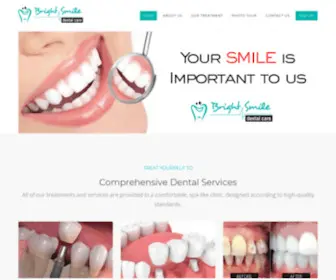 Brightsmiledentalcare.in(Dental Care in Sola) Screenshot