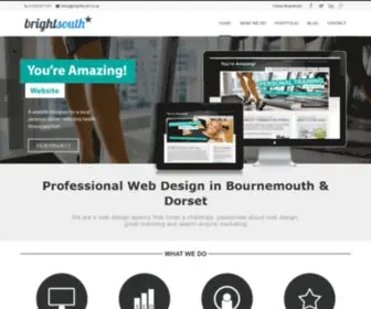 Brightsouth.co.uk(Web Design Bournemouth) Screenshot