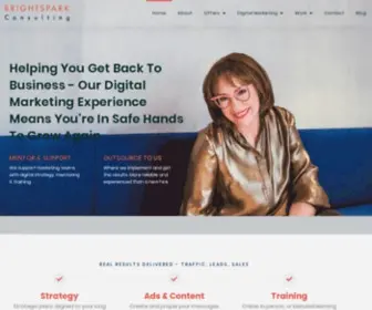 Brightspark-Consulting.com(Digital Marketing Consultant) Screenshot