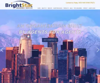 Brightstarins.com(Brightstar Insurance Services) Screenshot