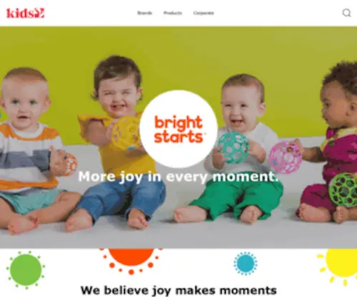 Brightstarts.com(Kids2, LLC) Screenshot