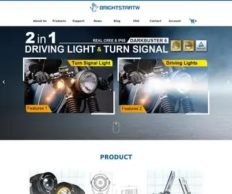 Brightstartw.com(上一篇 下一篇 a professional manufacturer of led lights and hid bulbs brightstartw) Screenshot