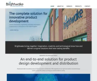 Brightwake.co.uk(End-to-end solutions for product design and development) Screenshot