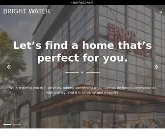 Brightwaterfrontcommunites.com(A port credit water front community) Screenshot