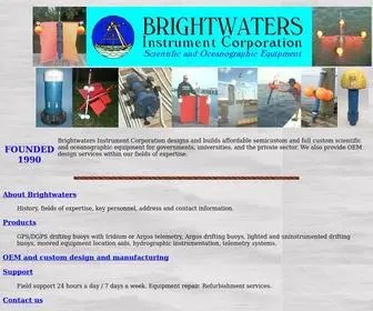 Brightwaters.com(Brightwaters Instrument Corporation) Screenshot