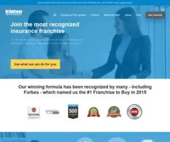 Brightwaydifference.com(Brightway Insurance Franchise Opportunity) Screenshot