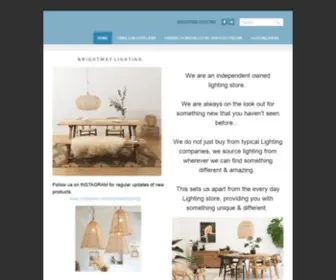 Brightwaylighting.com.au(Google-site-verification) Screenshot