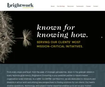 Brightworkconsulting.net(Brightwork Consulting) Screenshot